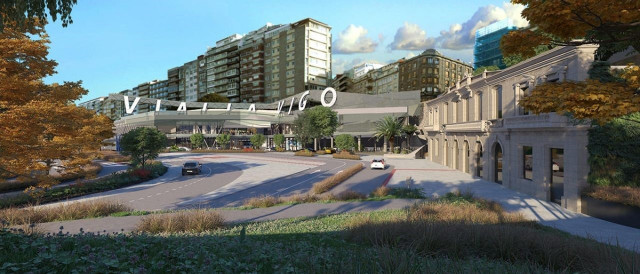 Centro Vialia de la Estación de Vigo.