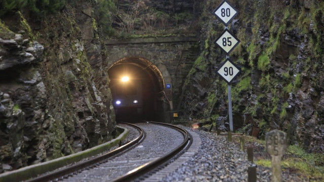 Túnel de Oural, en la provincia de Lugo.