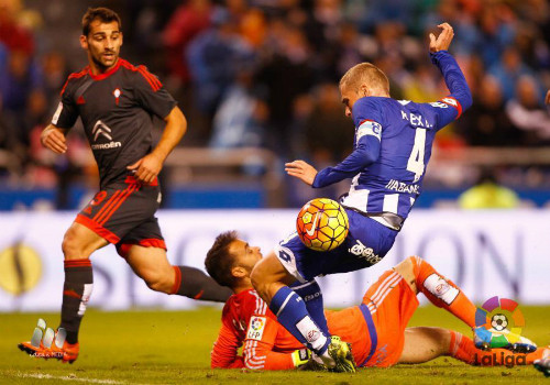 El Celta pierde el derby en Riazor