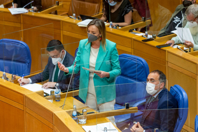 Fabiola García en el pleno