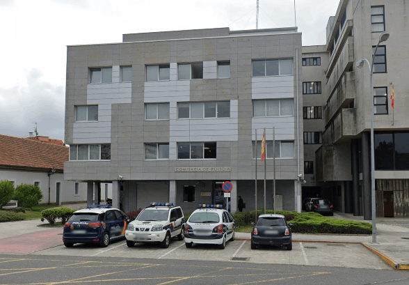 Comisaru00eda de Vilagarcu00eda en una imagen de Google Street View