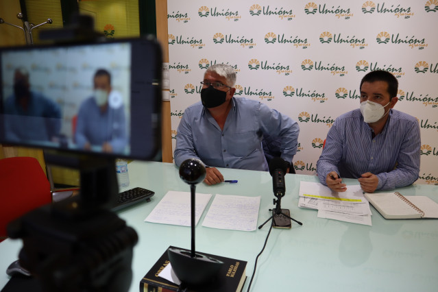 Félix Porto y Óscar Pose (Unións Agrarias)