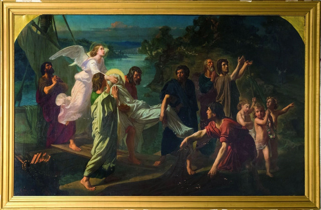 Archivo - Cuadro de Raimundo de Madrazo con temática jacobea que incorpora el Museo Catedral de Santiago