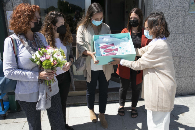 La concejala de Medio Ambiente de A Coruña, Esther Fontán, preside la inauguración del centro para el clima y la energía