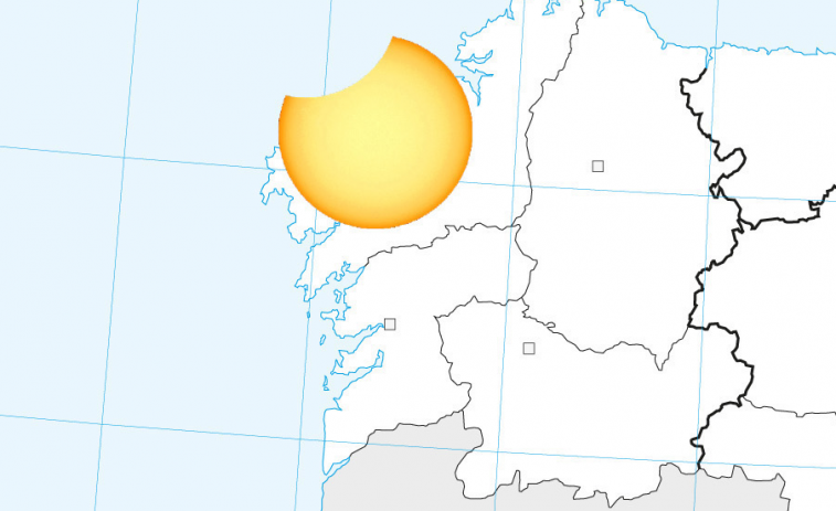 Claves para observar el eclipse parcial de sol el jueves por la mañana en Galicia