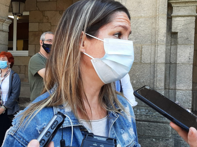 La alcaldesa de Lugo, Lara Méndez.