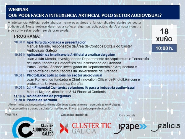 Jornadas sobre la Inteligencia Artificial en el sector audiovisual