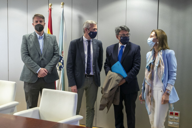 Presentación del concurso de ideas para la futura sede del Imelga en Santiago.