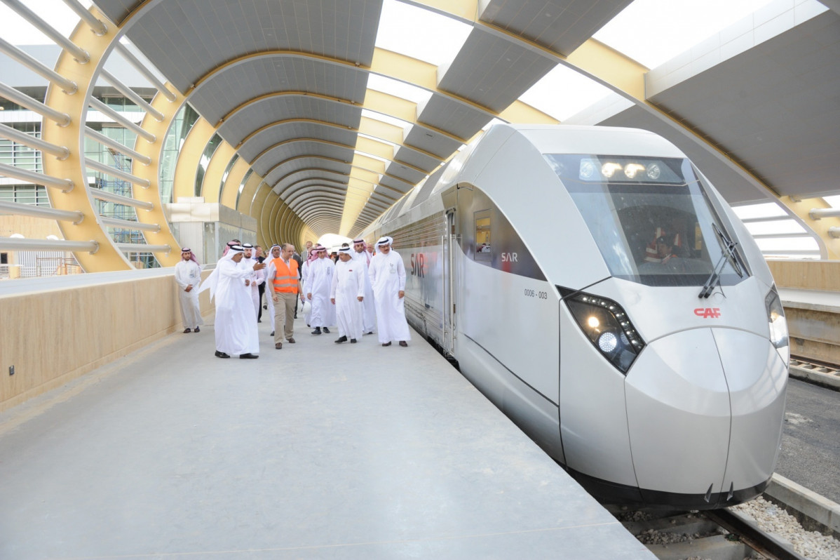 Trenes que CAF suministra a Arabia Saudí