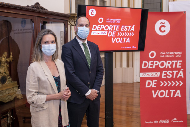 La concejala de Deportes, Mónica Martínez, presenta los actos del Día del Deporte en la Calle