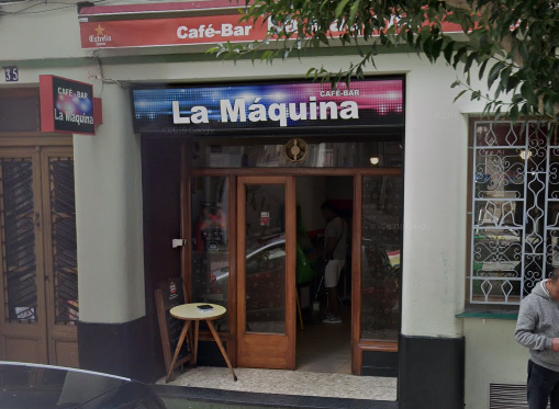 Bar La Mu00e1quina de Lugo en una imagen antigua de Google Street View