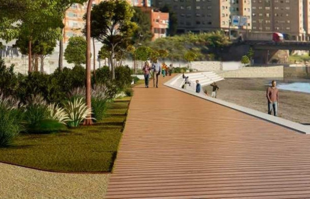 Proyecto de reforma del Paseo de Bouzas, en Vigo.
