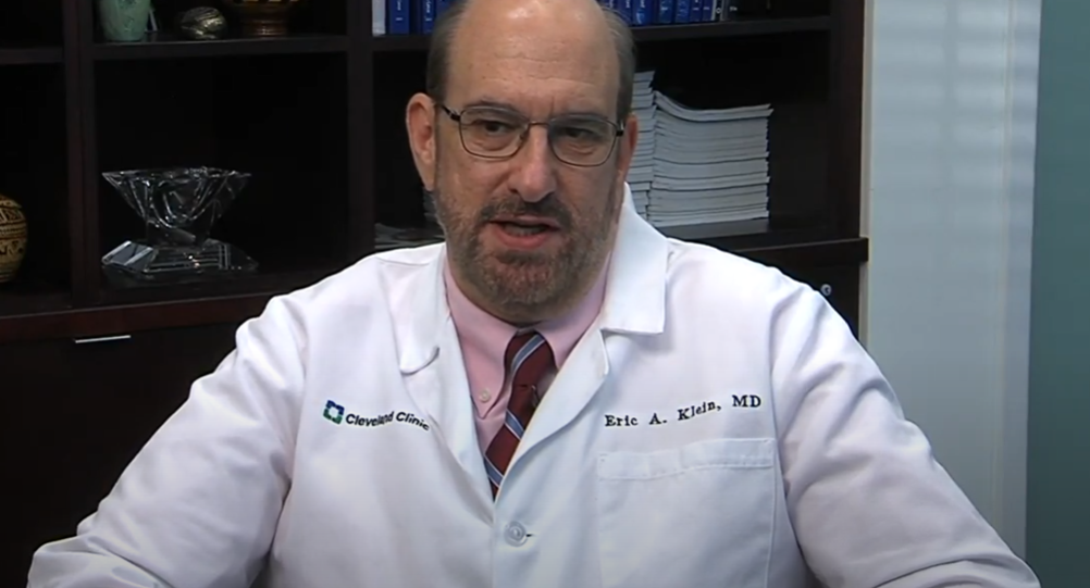 El doctor Erik A Klein es uno de los coautores de la investigacion   Imagen de la Cleveland Clinic