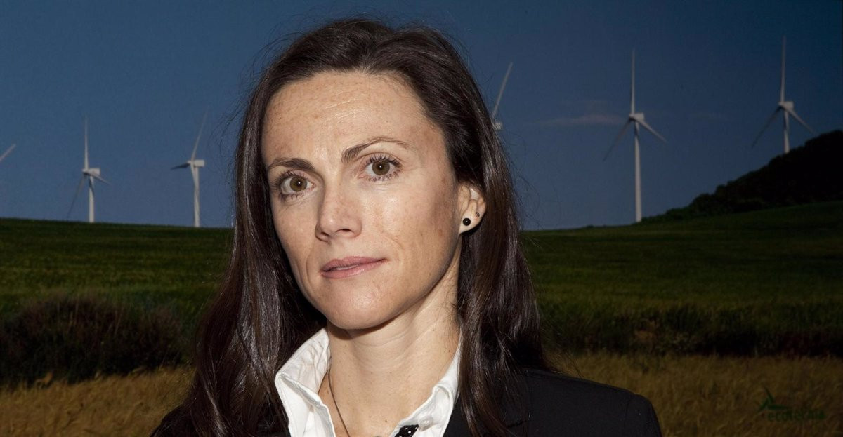 Rocu00edo Sicre es la directora de EDPR en Espau00f1a   Foto de la Asociaciu00f3n Eu00f3lica