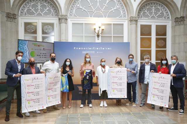 La Diputación de Pontevedra presenta 'Verán deportivo'.