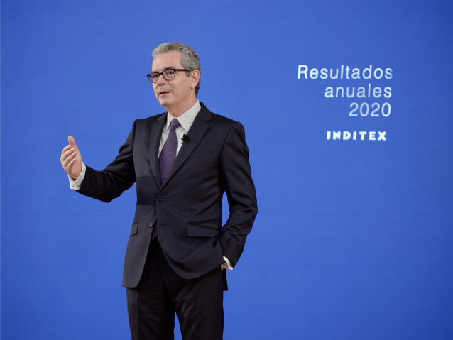 Archivo - Presidente de Inditex, Pablo Isla.