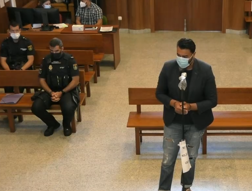 Juan Paulo Gimu00e9nez del clan de los Morones en el juicio por el tiroteo