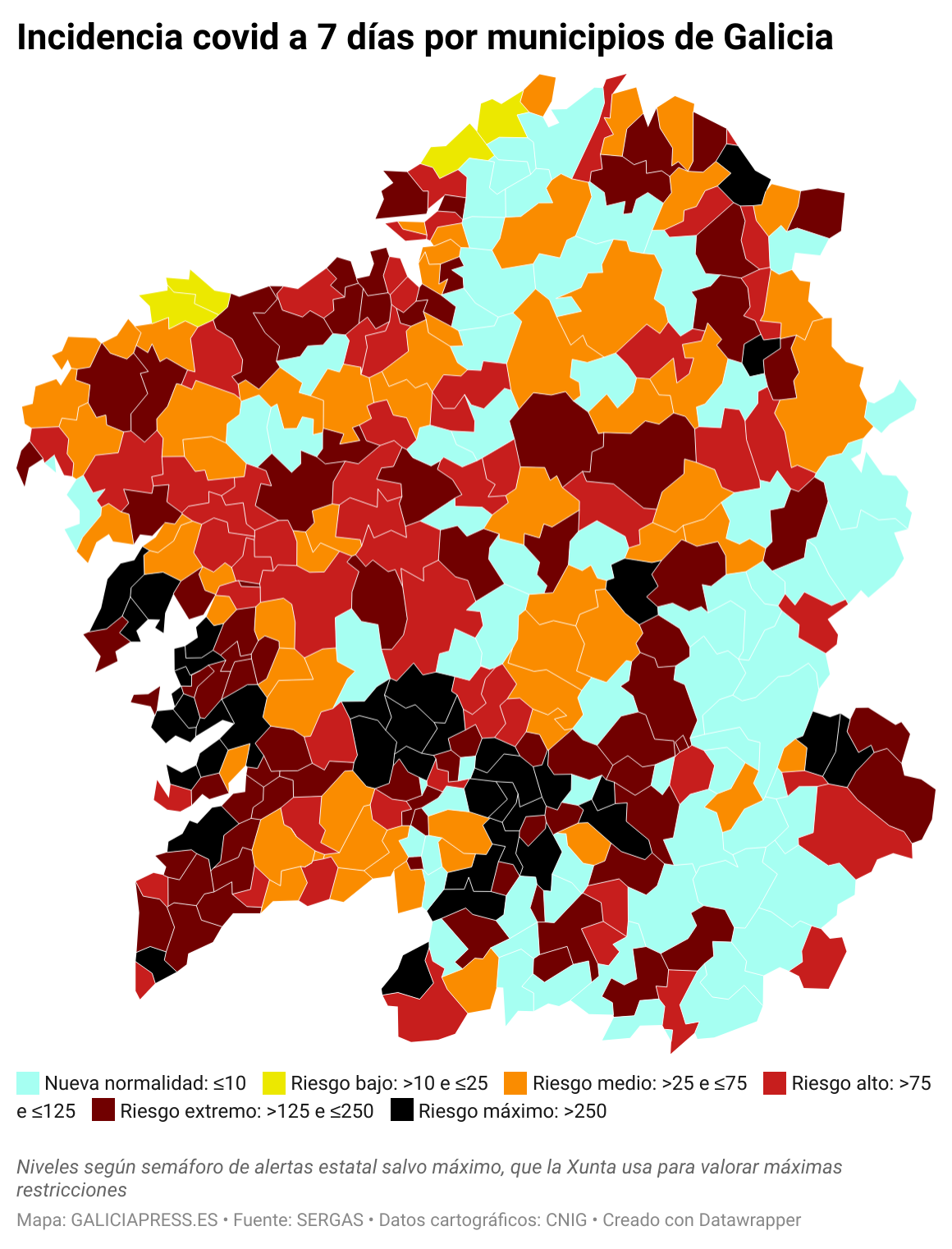 PGZkW incidencia covid a 7 d as por municipios de galicia (1)