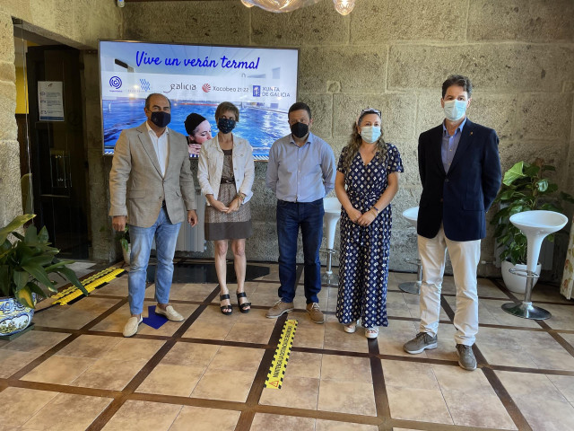 Presentación del plan 'Verán termal' este viernes, 16 de julio, en las termas de Cuntis (Pontevedra)