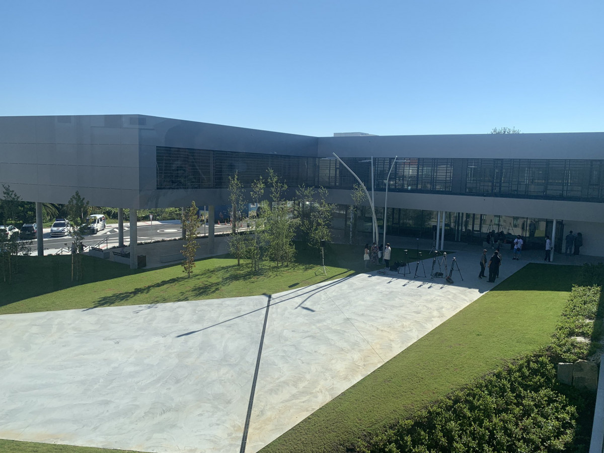 Centro de Saúde de Narón en una foto de José Ramón Rey Varela