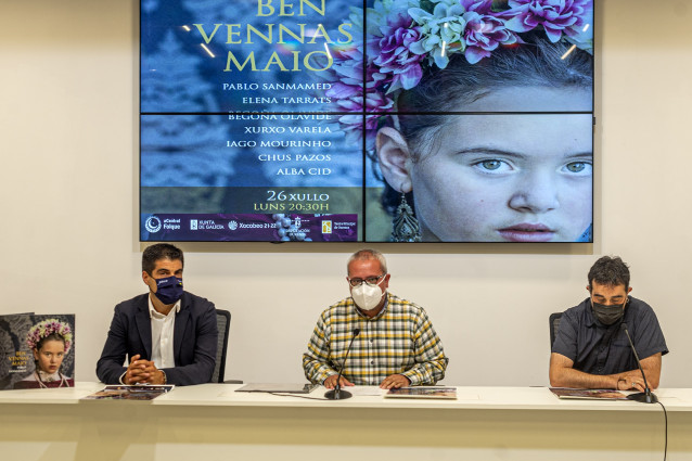 Presentación del espectáculo musical Ben Vennas Maio, un concierto sobre las Cantigas de Afonso X que mezcla jazz y música medieval