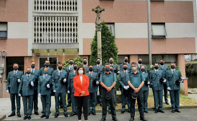 Más agentes de Policía en Santiago por el Apóstol y 21 guardias civiles en prácticas en la provincia
