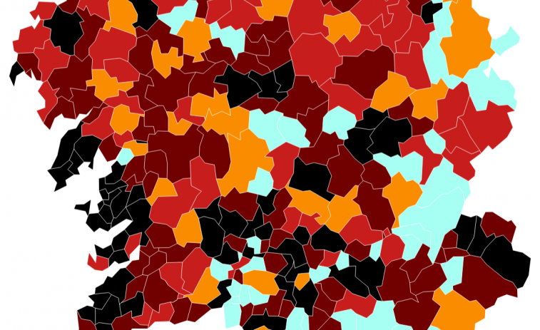 Covid municipios: fuertes subidas otra vez en O Grove, Viveiro y la mayoría de las ciudades