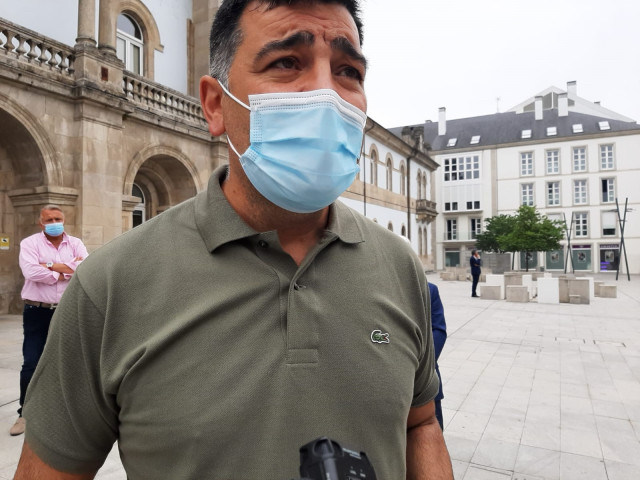 El portavoz del PP en la Diputación de Lugo y ex alcalde de Foz, Javier Castiñeira.