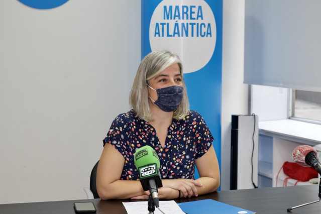 María García, portavoz de la Marea Atlántica.