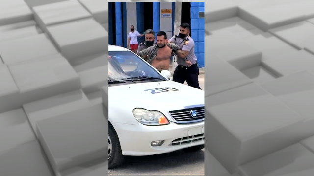 Momento de la detenciu00f3n de Ariu00e1n Gonzu00e1lez