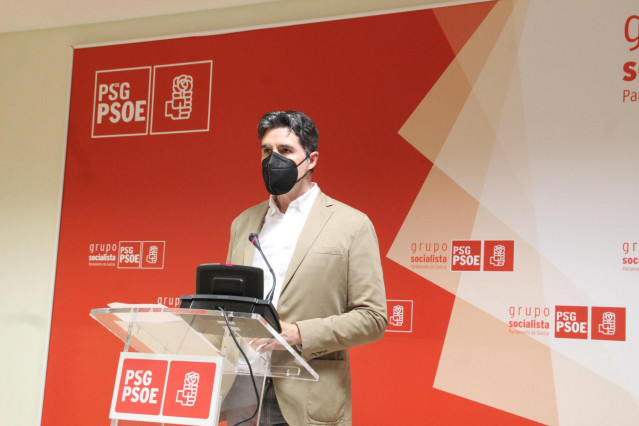 El diputado del PSdeG y viceportavoz del Grupo Socialista, Pablo Arangüena.