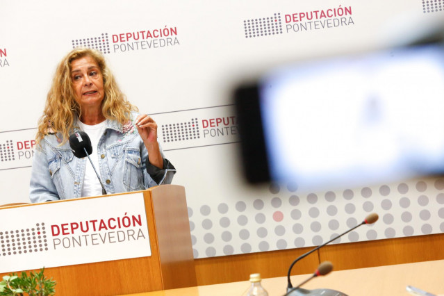 La presidenta d ela Diputación de Pontevedra, Carmela Sila