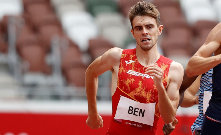 El gallego Adrián Ben se mete en la final de 800 metros de las Olimpiadas