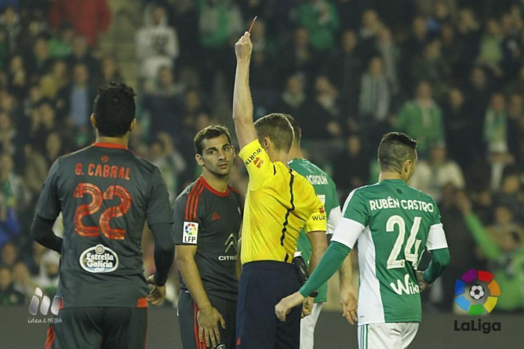 El Celta empata un partido que fue ganando al Betis durante 92 minutos (1-1)