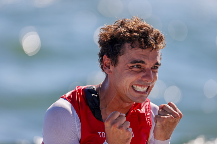 Tercera medalla olímpica para un gallego al lograr Nico Rodríguez el bronce en vela (vídeos)