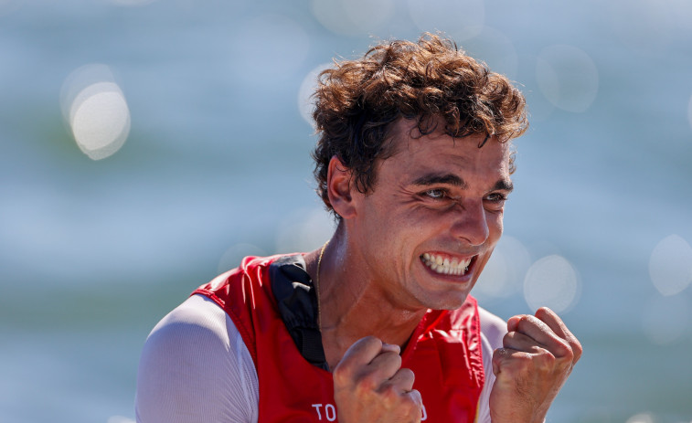 Tercera medalla olímpica para un gallego al lograr Nico Rodríguez el bronce en vela (vídeos)