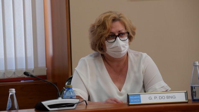 Archivo - La diputada autonómica del BNG Carmen Aira.