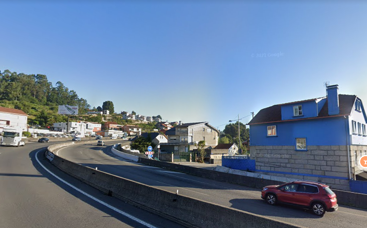 Curvas de Tameiga en Mos en la A55 uno de los tramos mas peligrosos de carretera en Espau00f1a