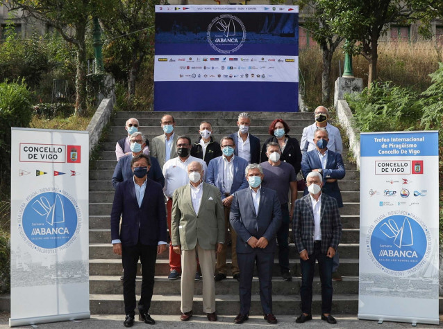 Presentación de la Semana Abanca 2021 de deportes náuticos, que se celebra entre el 5 de septiembre y el 28 de noviembre.