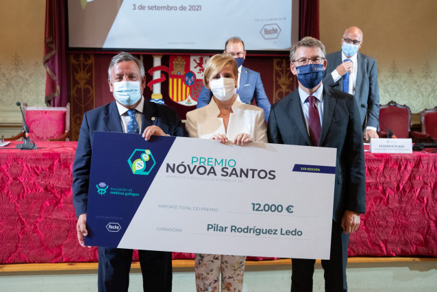 Acto de entrega del XXII Premio Nóvoa Santos