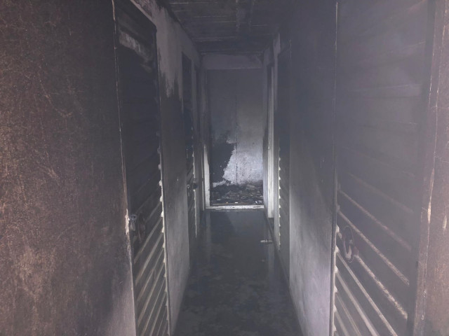 Archivo - Incendio en un trastero de A Pobra do Caramiñal (A Coruña).