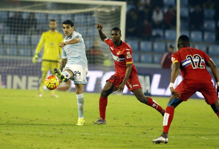 Unha acción individual de Aspas mantén ao Celta en zona de Liga de Campións (1-0)