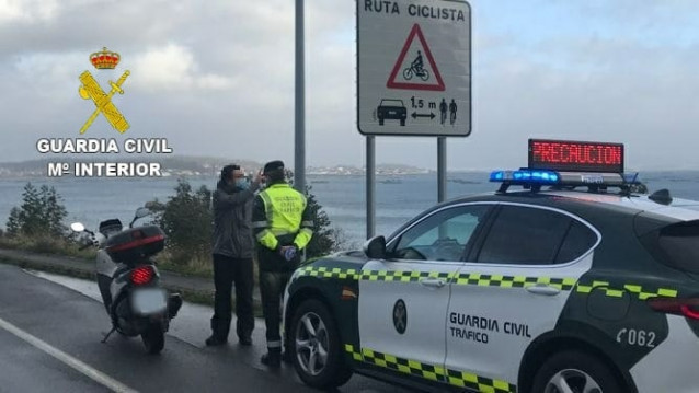 Control de la Guardia Civil