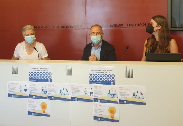 Presentación de acciones formativas del plan de impulso de la economía social en Santiago