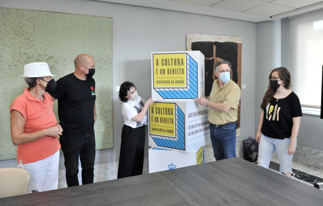 El diputado provincial de Cultura, Xurxo Couto, presenta las nuevas jornadas del programa la 'Cultura es un derecho'