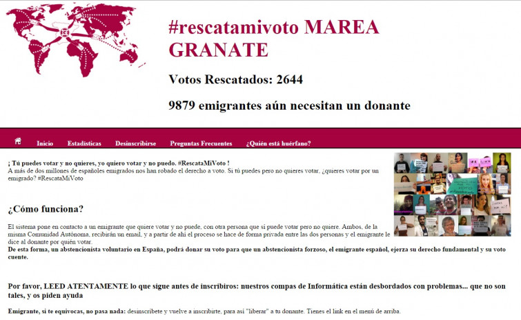 Al menos 160 gallegos abstencionistas 'rescatan' el voto de otros tantos emigrados que no podían ejercer su derecho