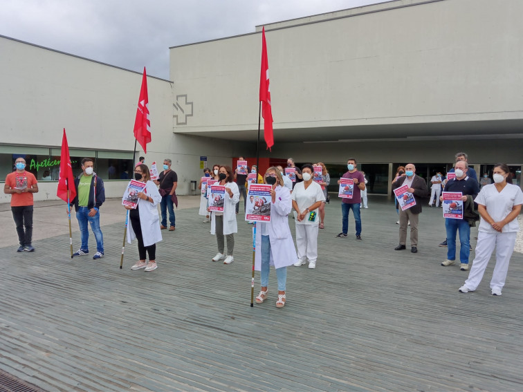Trabajadores del SERGAS de todas las áreas sanitarias reclaman a la Xunta sus 