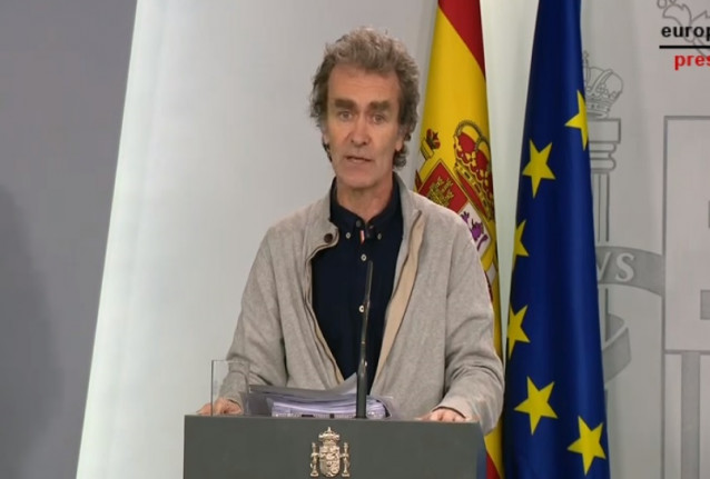 Archivo - El director del Centro de Coordinación de Alertas y Emergencias Sanitarias, Fernando Simón, en imagen de archivo