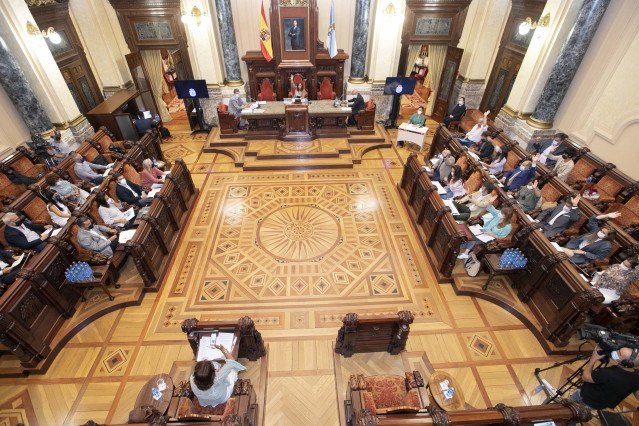 Pleno de A  Coruña