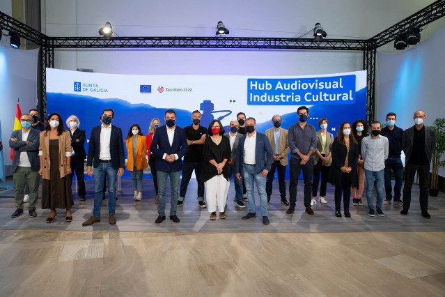 Presentación del proyecto Hub Audiovisual en el Gaiás